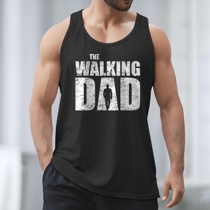 The Walking Dad Father Man Dead Retro Vintage Men Fun Men Tank Top