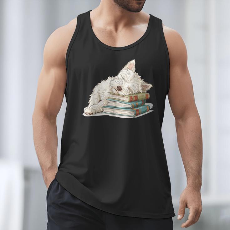 West Highland Terrier Books Dog Breed Westie For Men Women Girls Kids Men Tank Top