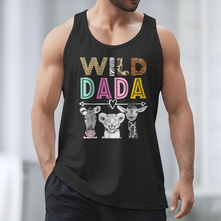 Wild Dada Zoo Theme Birthday Safari Jungle Matching Party Men Tank Top