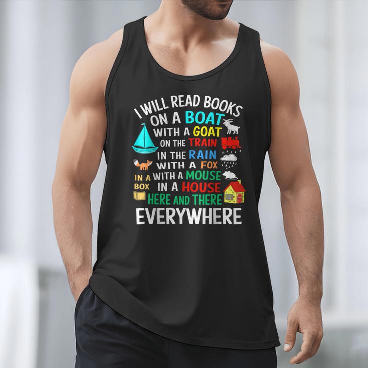 I Will Read Books On A Boat & Everywhere Men Tank Top