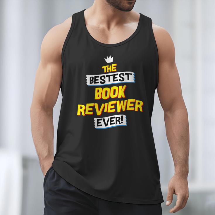 Women's Best Book Reviewer Critic Job Occupation Men Tank Top Women's Best Book Reviewer Critic Job Occupation Men Tank Top