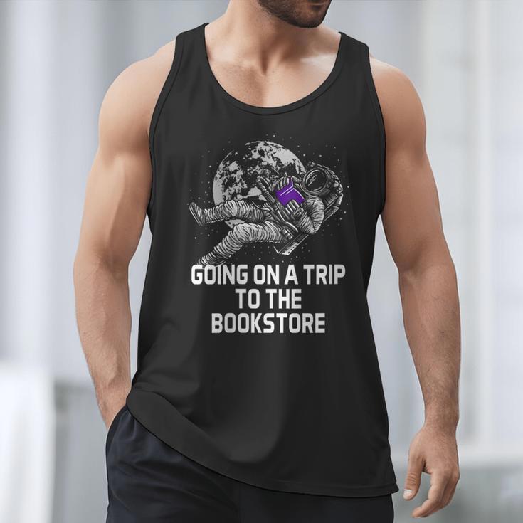 Women's Going On a Trip To The Bookstore Bookworm Humor Men Tank Top