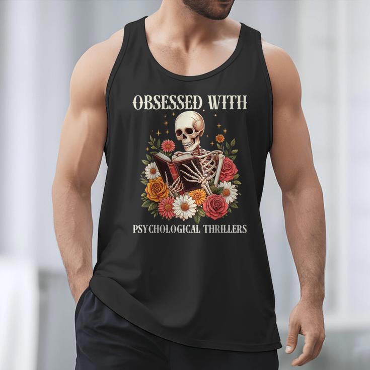 Women's Psychological Thriller Book Reader Lover Men Tank Top Women's Psychological Thriller Book Reader Lover Men Tank Top