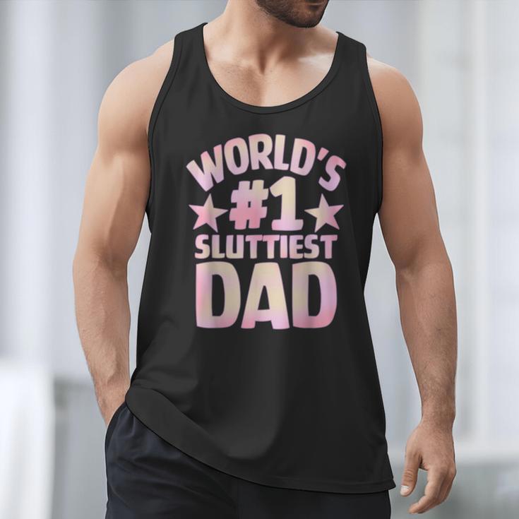 World's 1 Sluttiest Dad Apparel Men Tank Top
