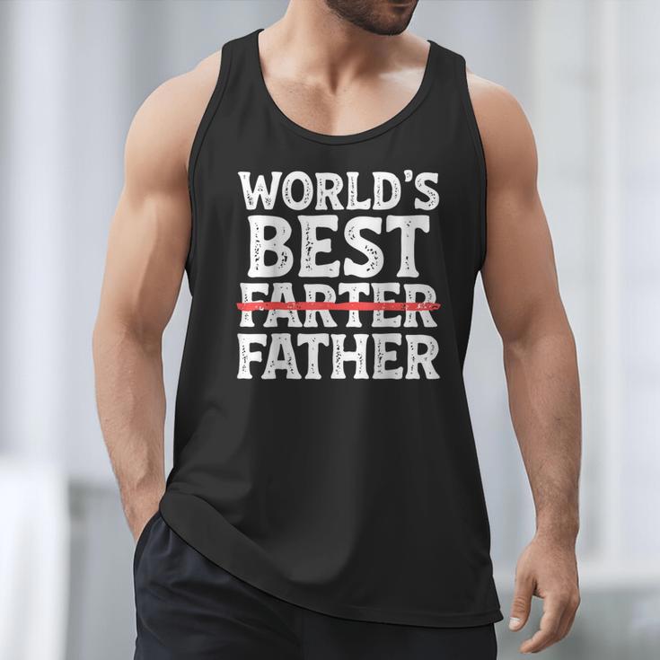 World's Best Father Farter Dad Daddy Papa Joke Men Tank Top