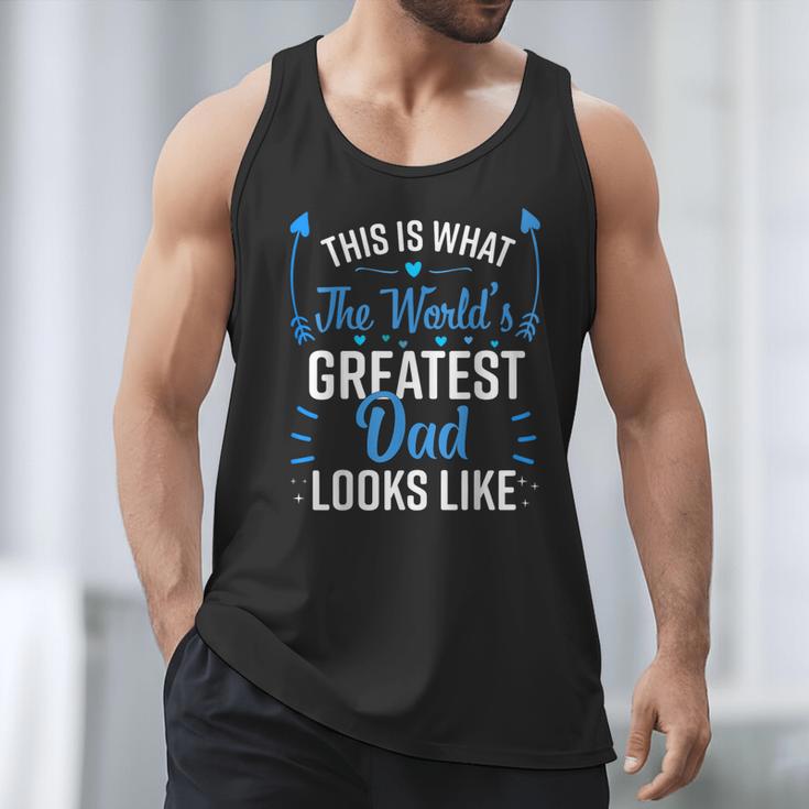 This Is What World's Greatest Dad Looks Like Father's Day Men Tank Top