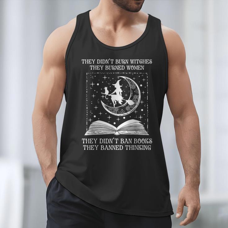 They Didn't Burn Witches Burned Women Books Feminist Women Men Tank Top