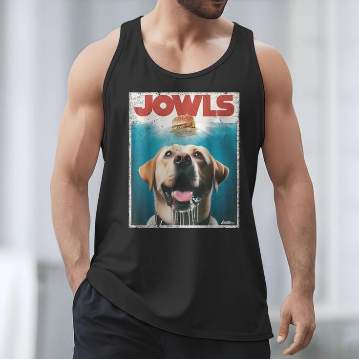 Yellow Lab Jowls Top Labrador Retriever Dog Mom Dad Men Tank Top