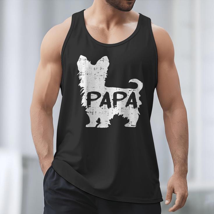 Yorkshire Terrier Papa Dog Puppy Doggie Pet Lover Yorkie Dad Men Tank Top Yorkshire Terrier Papa Dog Puppy Doggie Pet Lover Yorkie Dad Men Tank Top