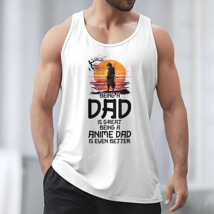 Anime Dad Jokes Father's Day Anamae Otaku Manga Japan Men Tank Top