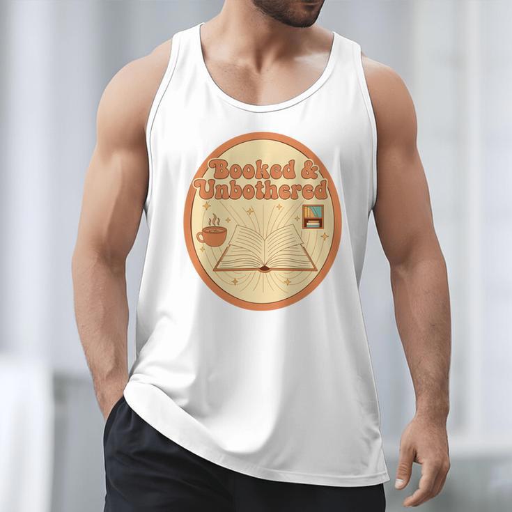 Booked & Unbothered Book Lover Tee Men Tank Top Booked & Unbothered Book Lover Tee Men Tank Top