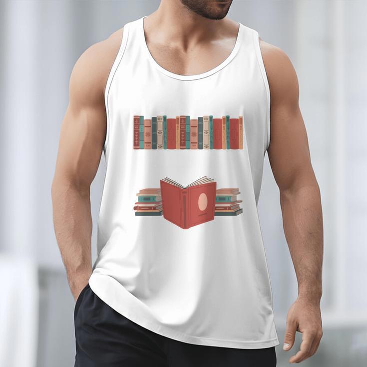 My Weekend Is All Booked Cute Book Reader Teacher Men Tank Top