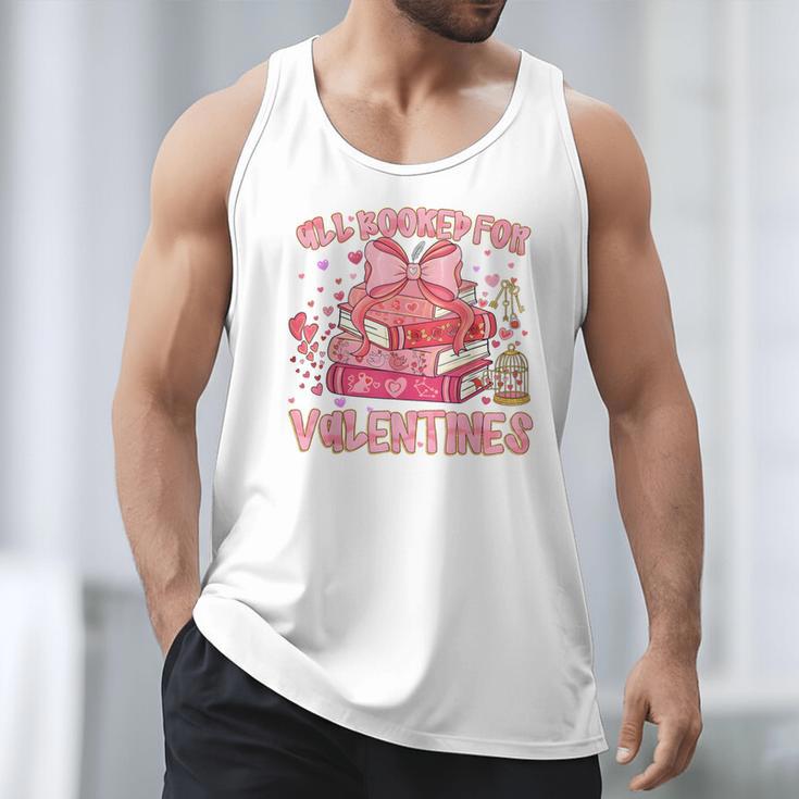 All Booked For Valentines Book Lovers Teacher Kid Valentines Men Tank Top All Booked For Valentines Book Lovers Teacher Kid Valentines Men Tank Top