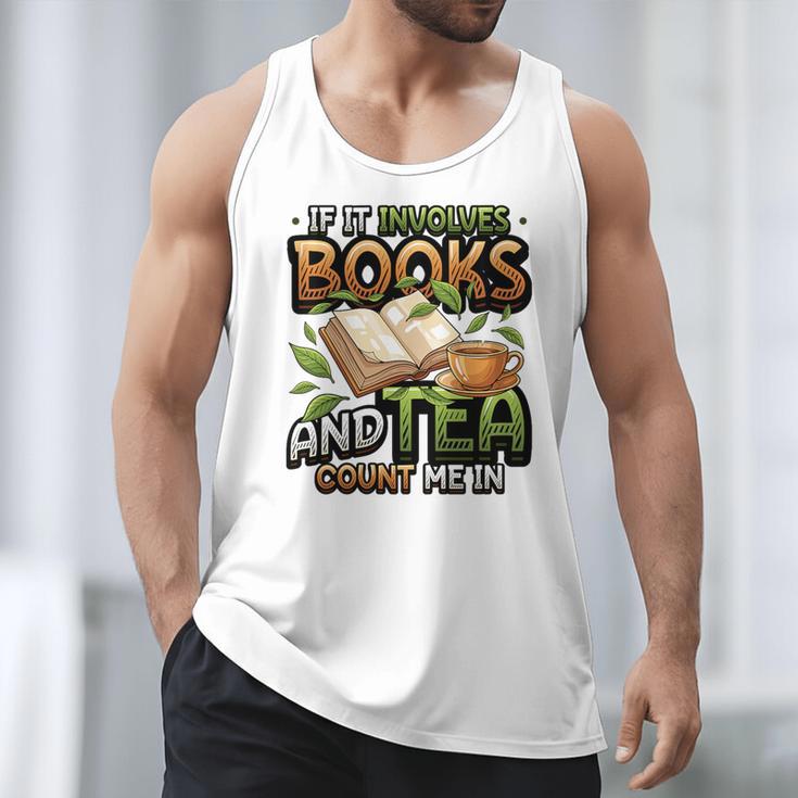 Bookworm If It Involves Books And Tea Lover Reading Premium Tri-Blend Men Tank Top Bookworm If It Involves Books And Tea Lover Reading Premium Tri-Blend Men Tank Top