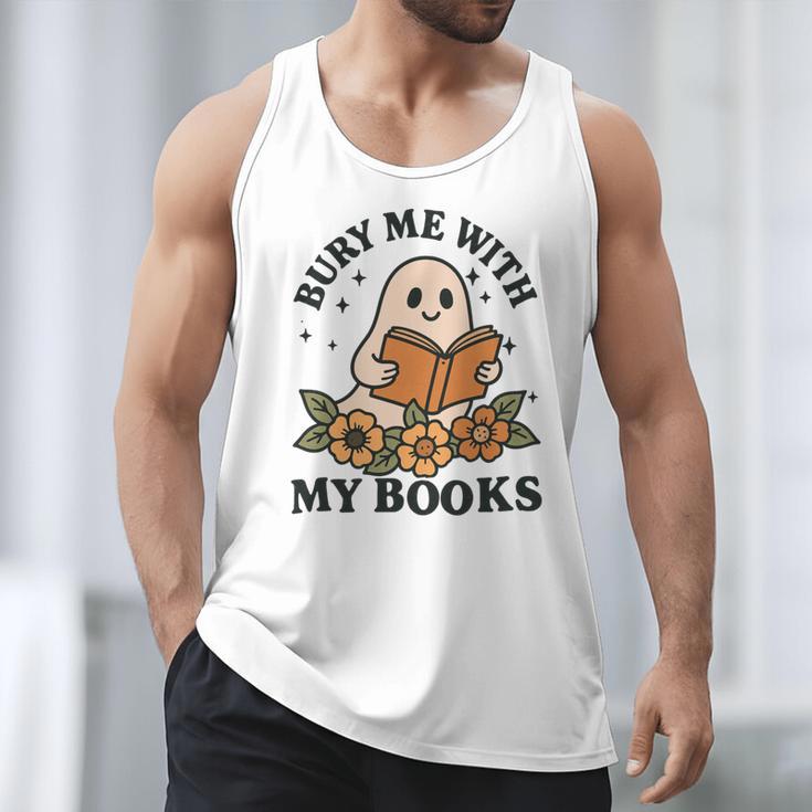 Bury Me With My Books Ghost Tee Men Tank Top