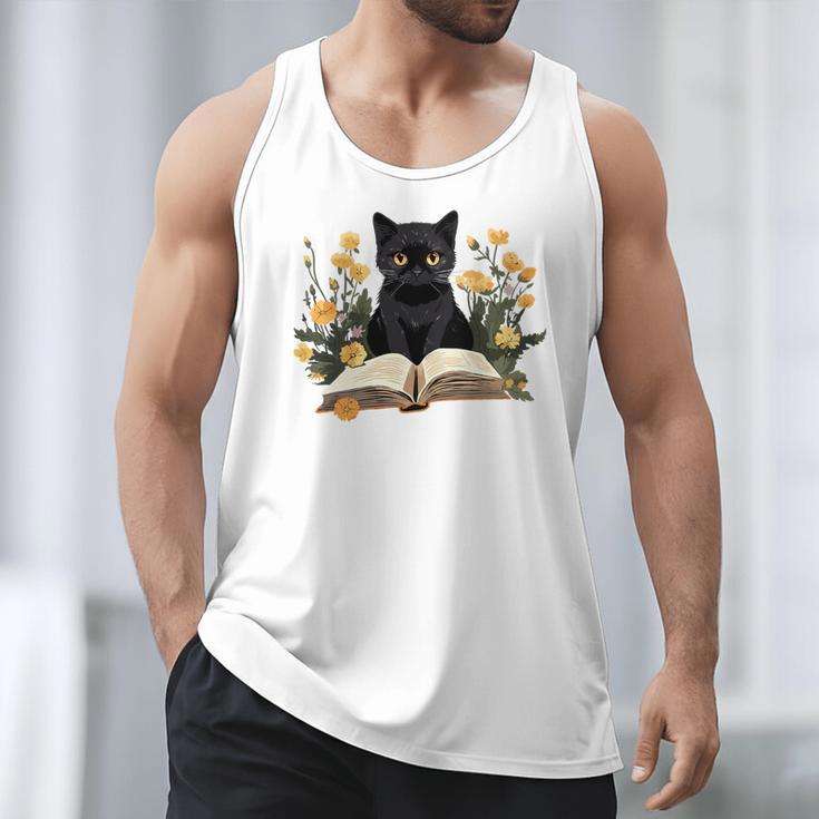 Cat Shirts For Women Book Lover Shirt Cute Cat And Book Premium Tri-Blend Men Tank Top Cat Shirts For Women Book Lover Shirt Cute Cat And Book Premium Tri-Blend Men Tank Top