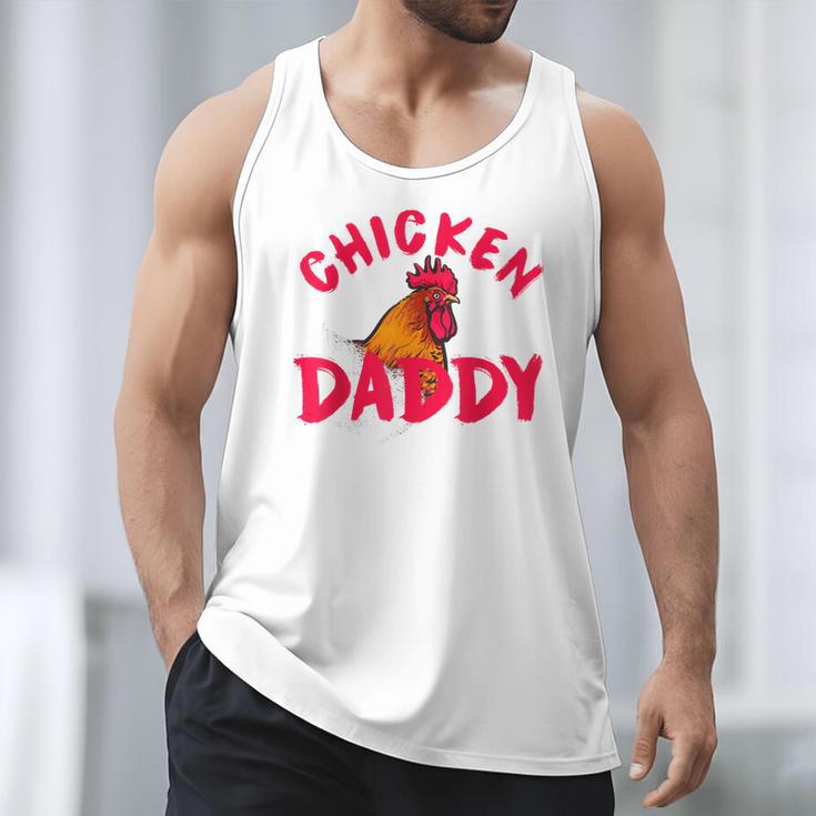 Chicken Dad Rooster Daddy Farmer Men Tank Top
