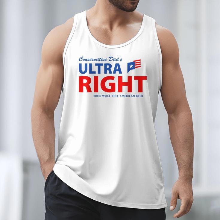 Conservative Dad's Ultra Right 100 Work Free American Beer Men Tank Top