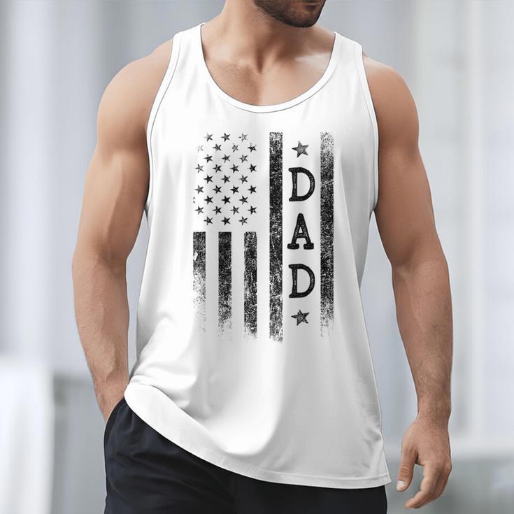 Dad Patriotic American USA Flag Father's Day Dad Men Tank Top Dad Patriotic American USA Flag Father's Day Dad Men Tank Top
