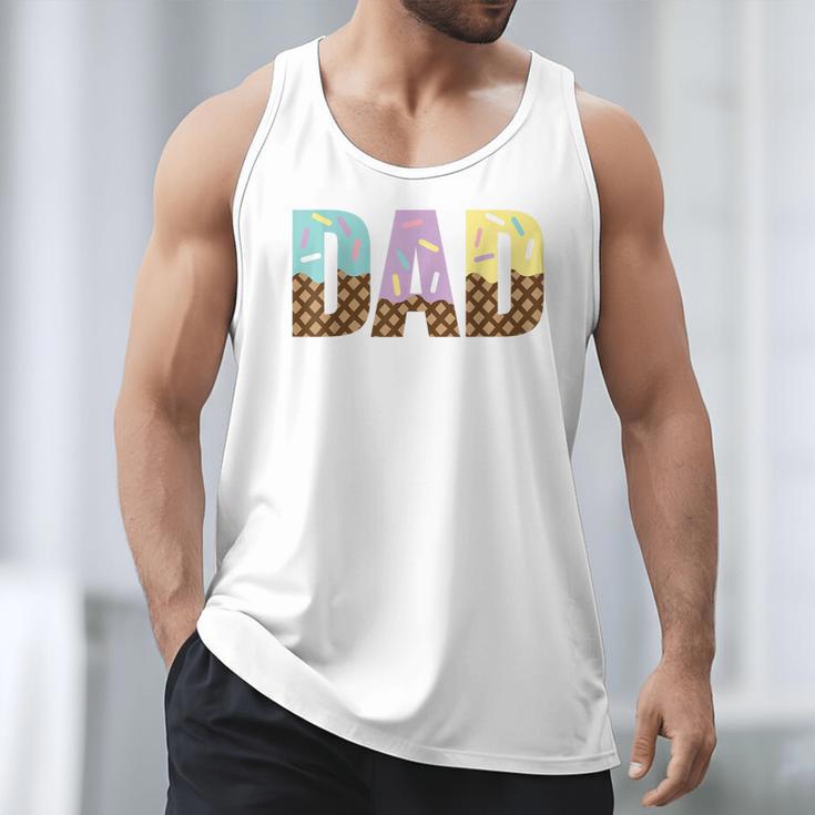 Dad Of The Sweet One Ice Cream 1st First Family Father's Day Men Tank Top