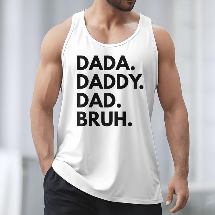 Dada Daddy Dad Bruh Dad Names Men Tank Top