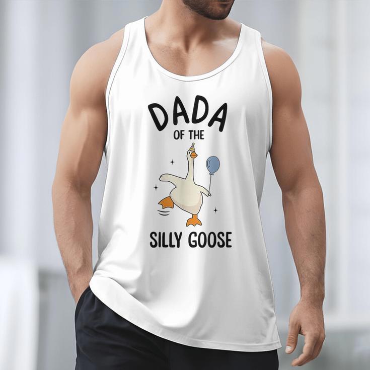 Dada Of The Silly Goose First Birthday Family Matching Men Tank Top