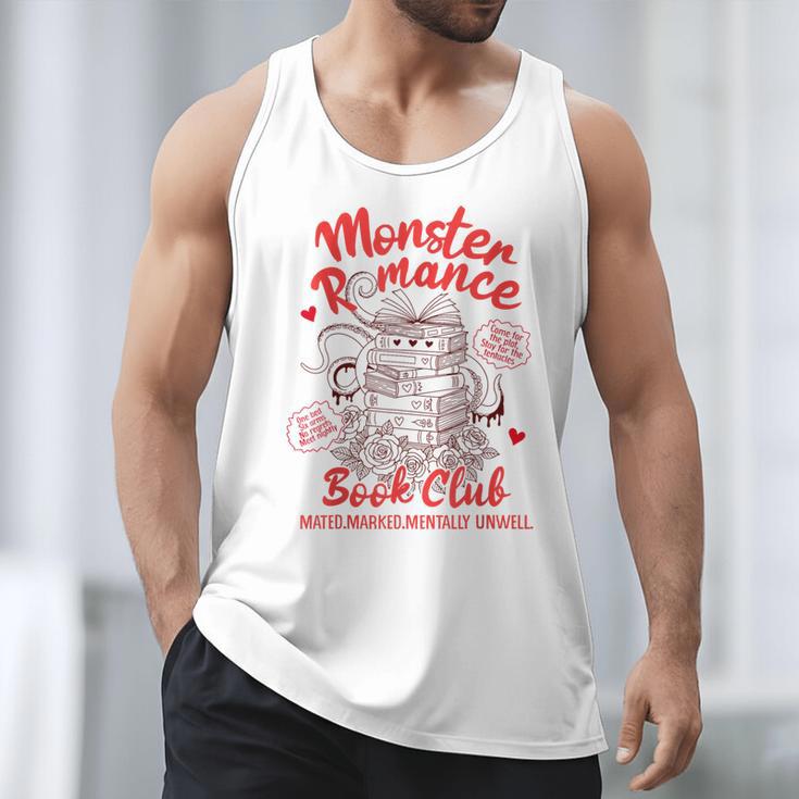 Dark Romance Reader Reading Monster Romance Book Club Men Tank Top