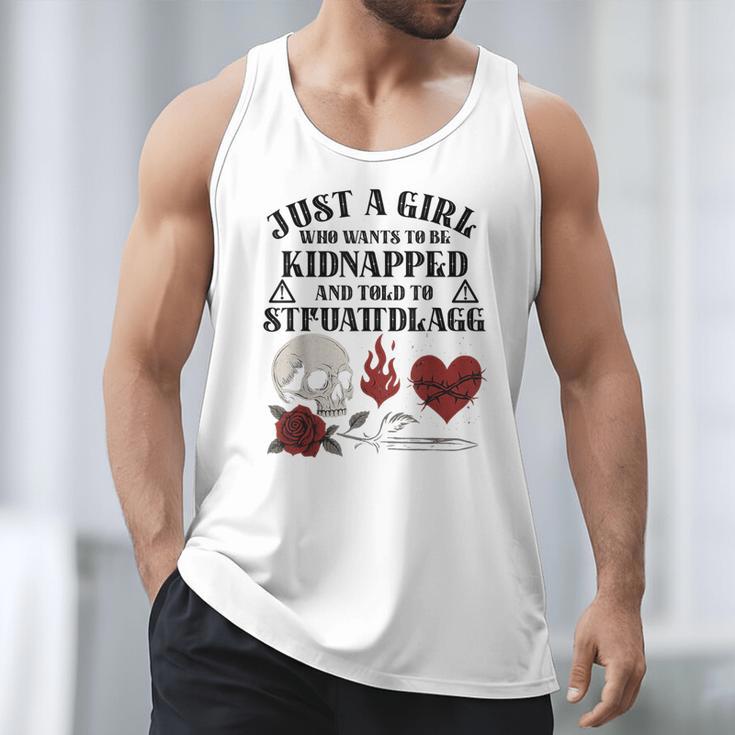 Dark Romance Smutt Book Merch Just A Good Girl STFUATTDLAGG Men Tank Top Dark Romance Smutt Book Merch Just A Good Girl STFUATTDLAGG Men Tank Top