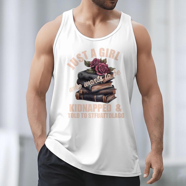 Dark Romance Women Told To STFUATTDLAGG Smutt Book Merch Premium Men Tank Top