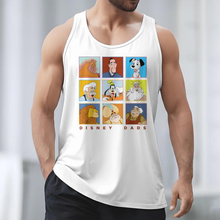 Disney Classic Father's Day Disney Dads Colorful Panels Men Tank Top Disney Classic Father's Day Disney Dads Colorful Panels Men Tank Top