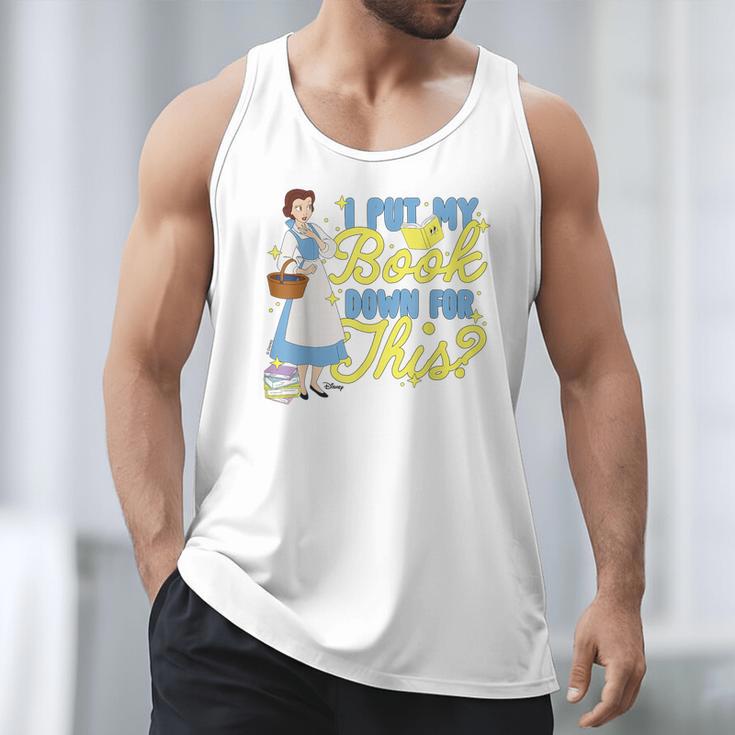 Disney Princess Belle I Put My Book Down For This Men Tank Top