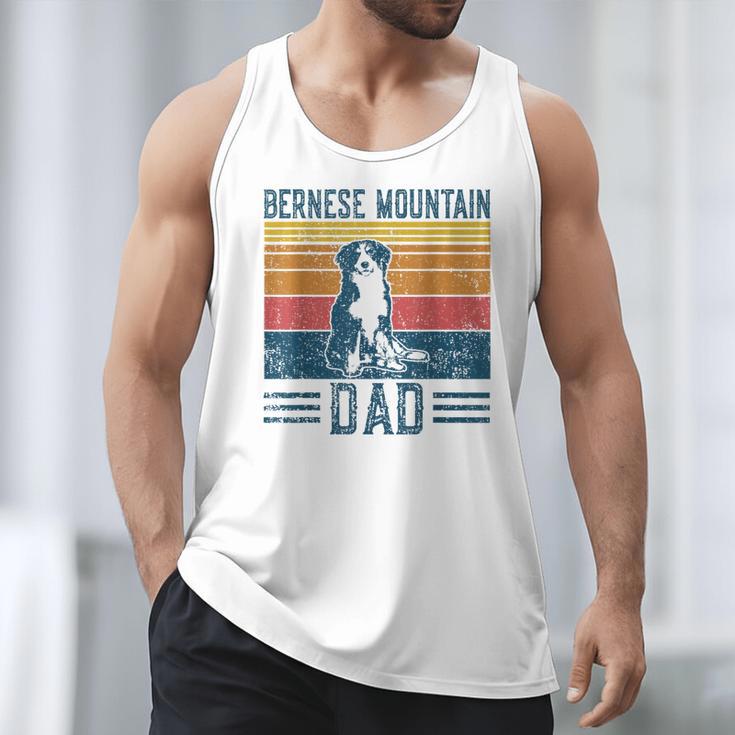 Dog Berner Dad Vintage Bernese Mountain Dad Men Tank Top