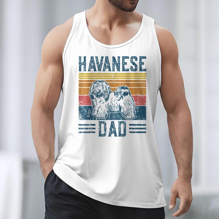 Dog Havanese Dad Vintage Havanese Dad Men Tank Top