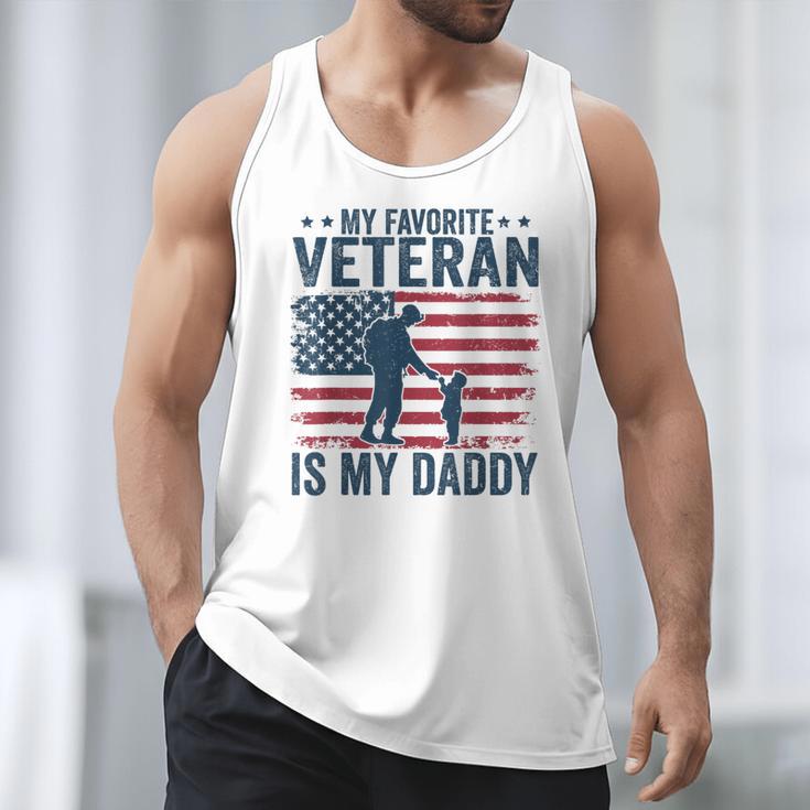 Father Veterans Day My Favorite Veteran Is My Daddy For Kids Men Tank Top Father Veterans Day My Favorite Veteran Is My Daddy For Kids Men Tank Top