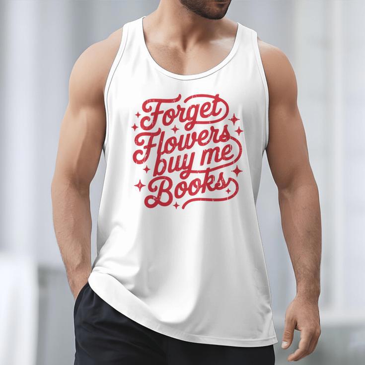 Forget Flowers Buy Me Books Men Tank Top Forget Flowers Buy Me Books Men Tank Top