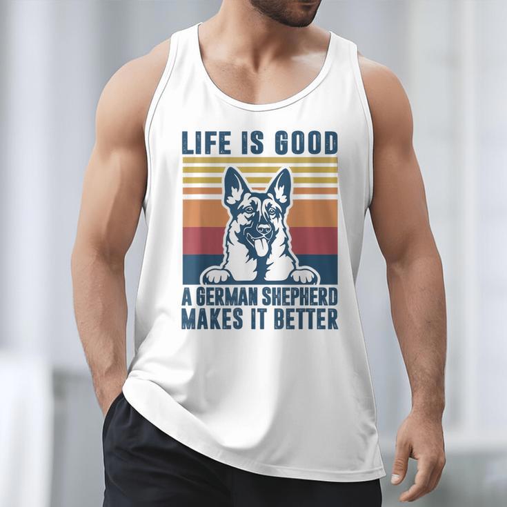 German Shepherd Men Women Dog Dad Mom German Shepherd Men Tank Top