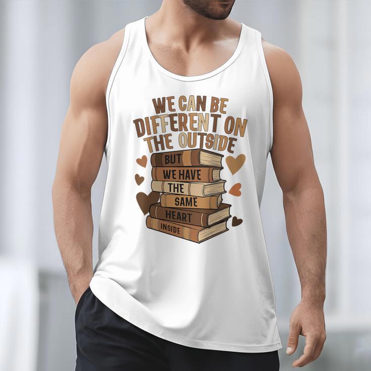 We Have The Same Heart History Month Book Lover Women Premium Tri-Blend Men Tank Top