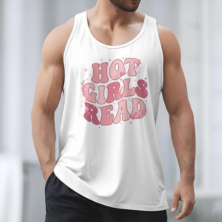Hot Girls Read Cute Book Lover Reading Club Men Tank Top Hot Girls Read Cute Book Lover Reading Club Men Tank Top