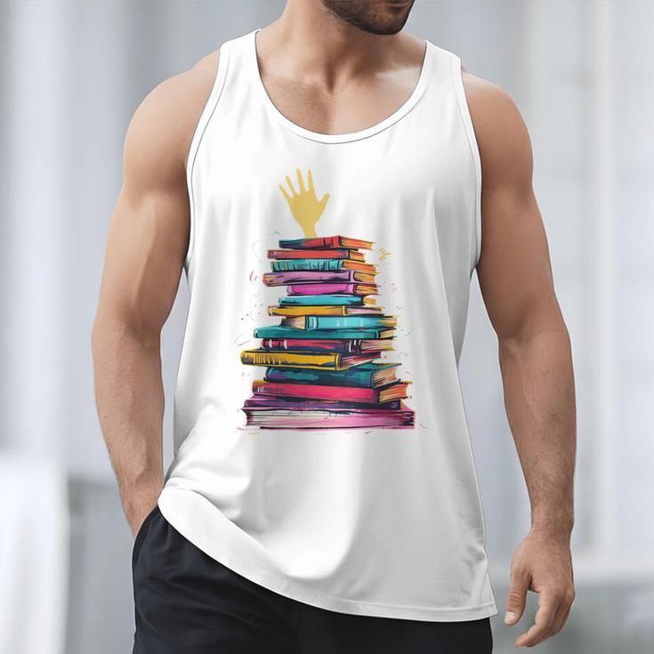I'm OK Reading Books Library Bookworm Bookish Book Lover Men Tank Top I'm OK Reading Books Library Bookworm Bookish Book Lover Men Tank Top