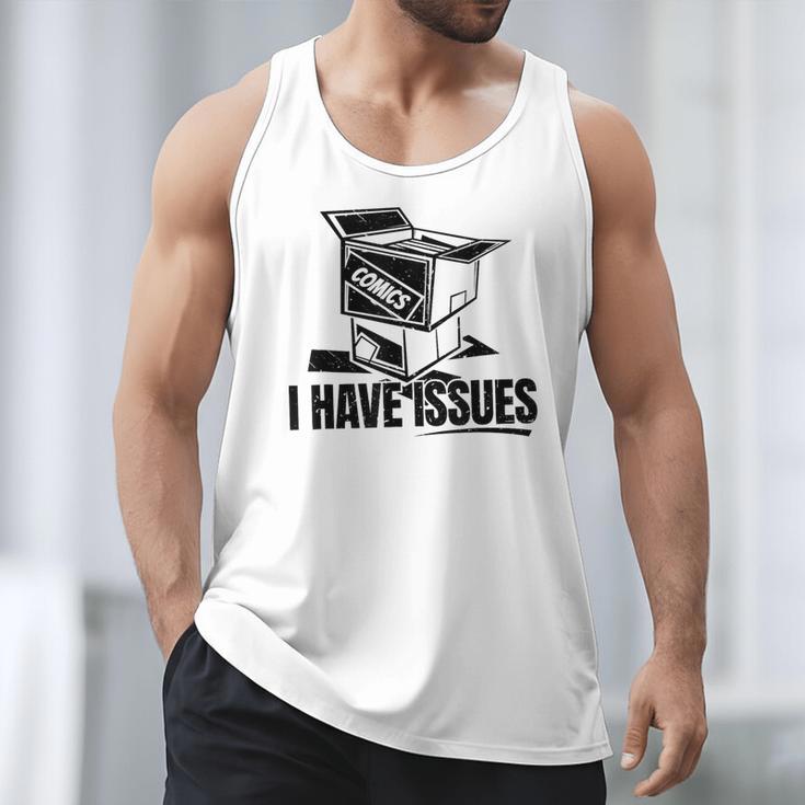 I Have Issues – Comic Book Collector Men Tank Top