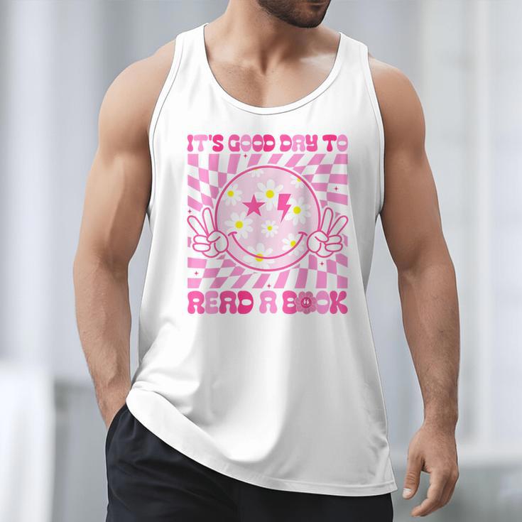 It's Good Day To Read Book Library Reading Lovers Men Tank Top