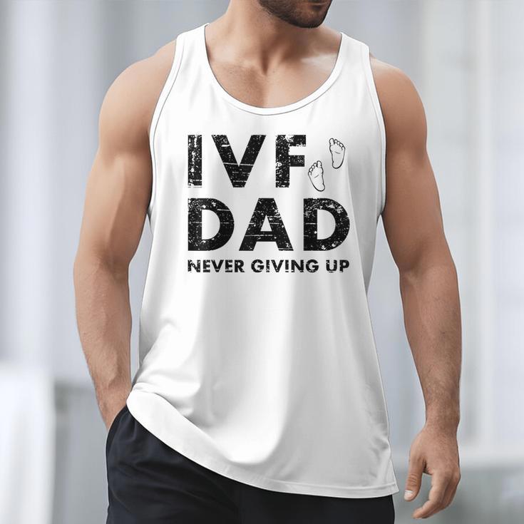 IVF Dad Retrieval Day Infertility Transfer Father Men Tank Top