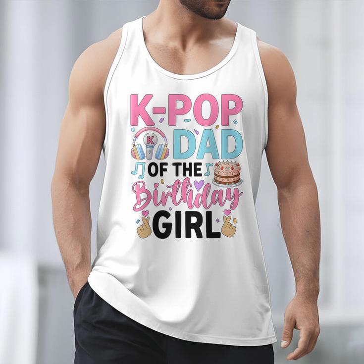 K-Pop Dad Of The Birthday Girl K Pop Birthday Party Men Tank Top