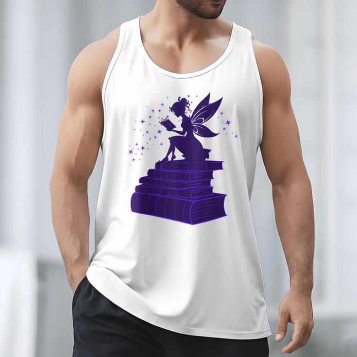 Kawaii Fairy Bookish Book Lover Library Read Men Tank Top Kawaii Fairy Bookish Book Lover Library Read Men Tank Top