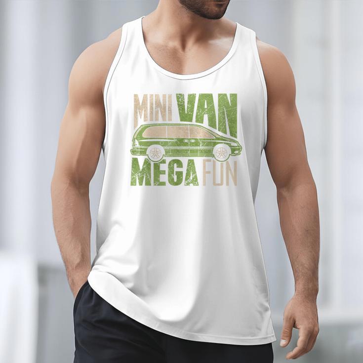 Mini Van Mega Fun Mom Dad T-Shirt Men Tank Top