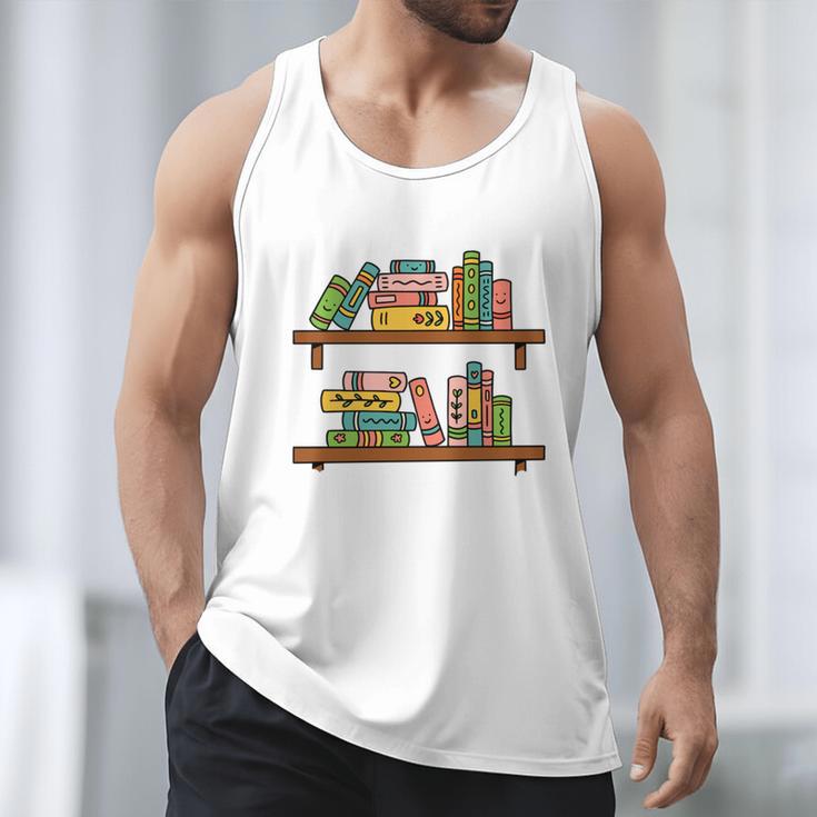I Have NO Shelf Control Book Lover Men Tank Top