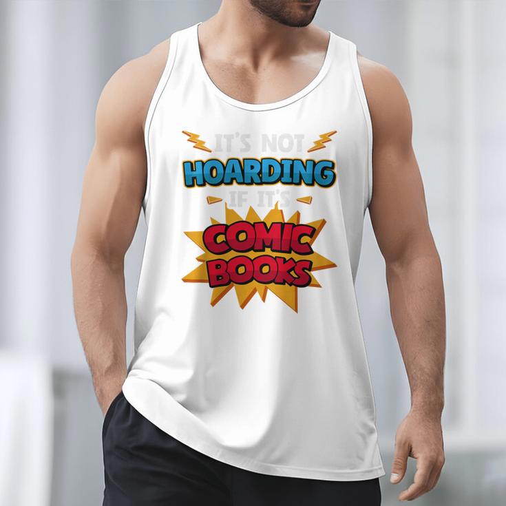 It Is Not Hoarding If It's Comic Books Collector Tee Premium Tri-Blend Men Tank Top