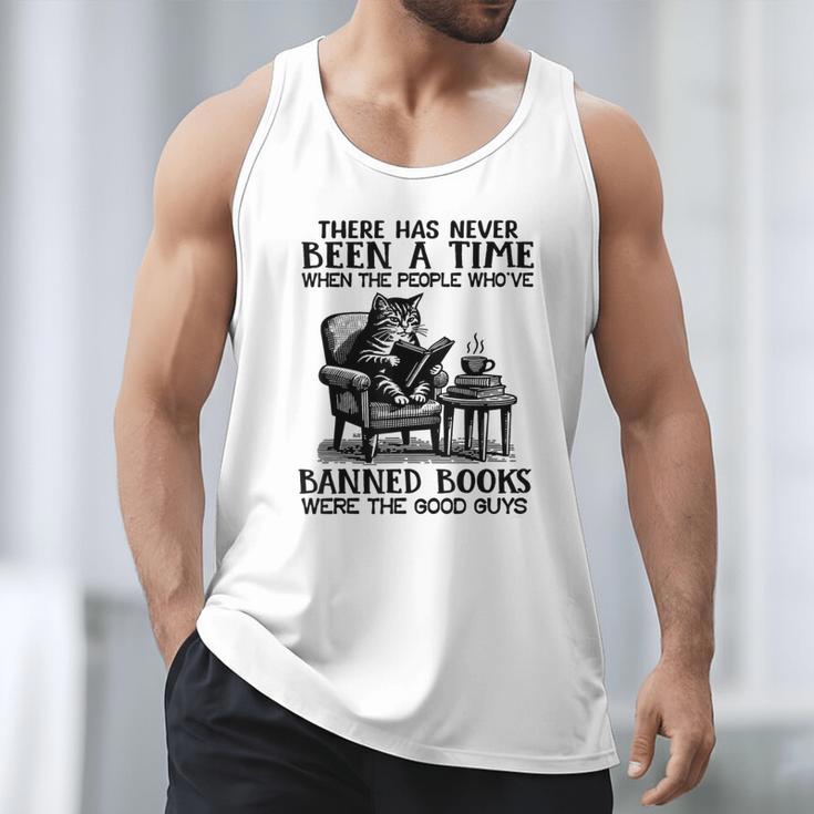 The People Who'Ve Banned Books Were The Good Guys Men Tank Top