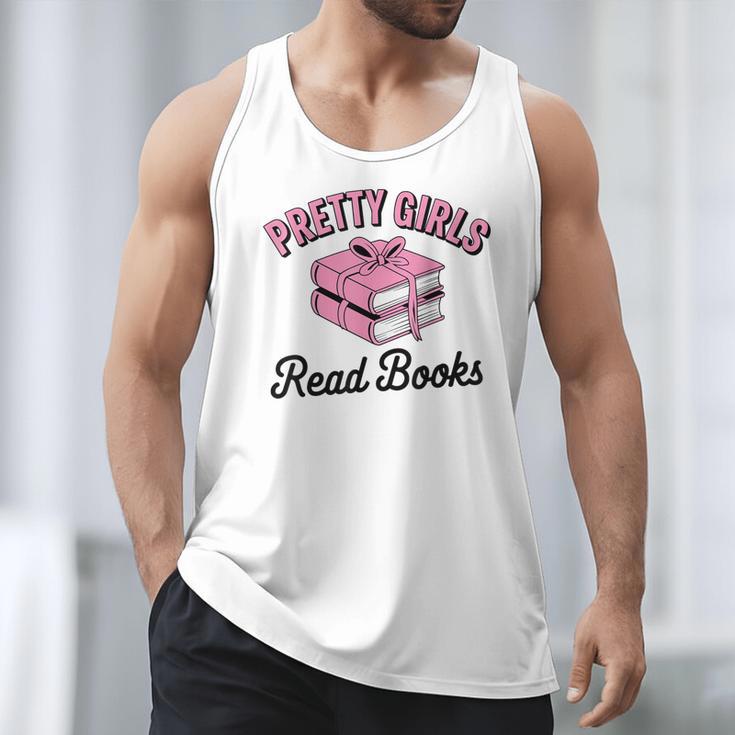 Pretty Girls Read Books Bookworm Book Lover Teacher Men Tank Top Pretty Girls Read Books Bookworm Book Lover Teacher Men Tank Top