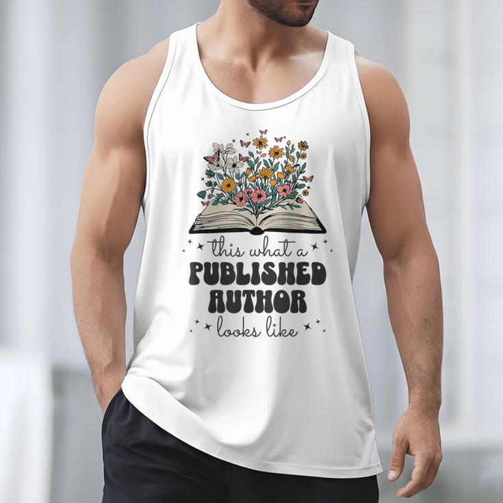 This Is What A Published Author Looks Like Book Writer Men Tank Top This Is What A Published Author Looks Like Book Writer Men Tank Top